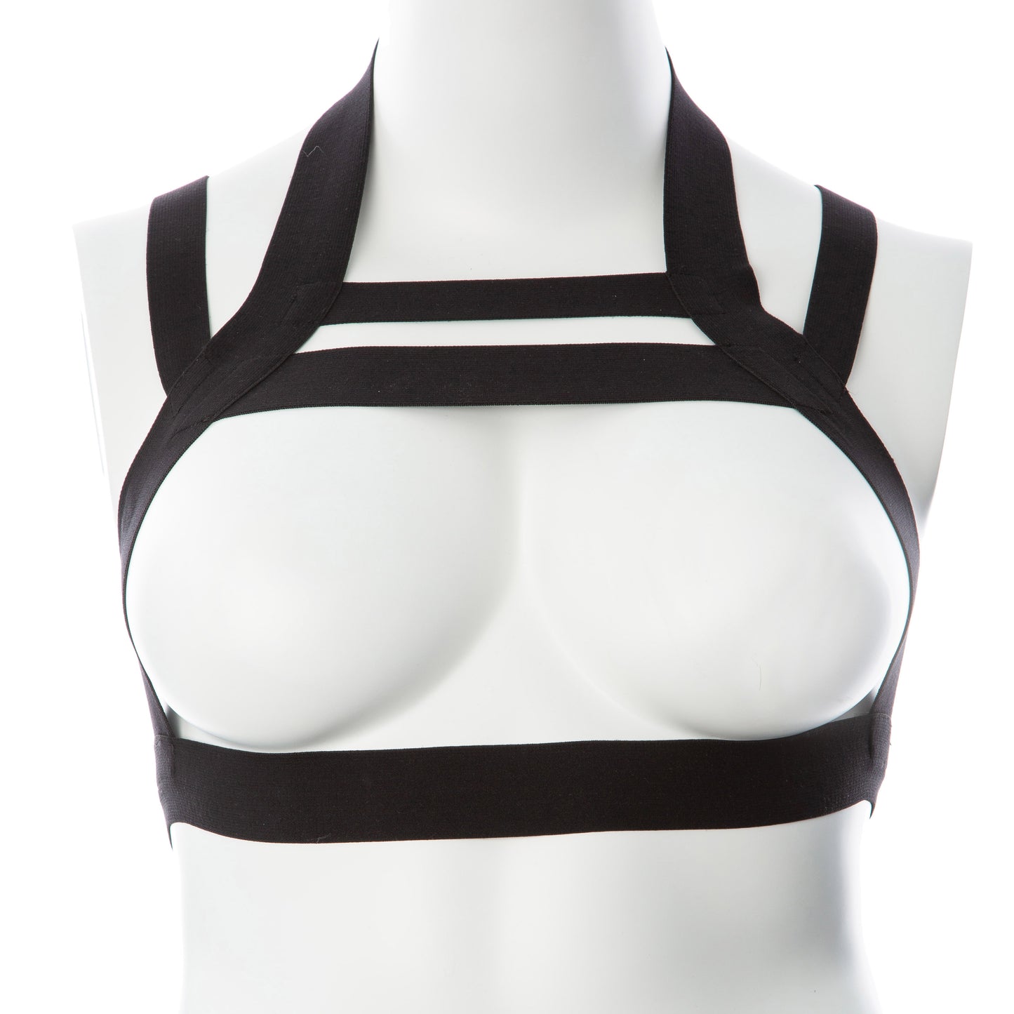 Gender Fluid Majesty Harness - Small-Large - Black GFL-H101