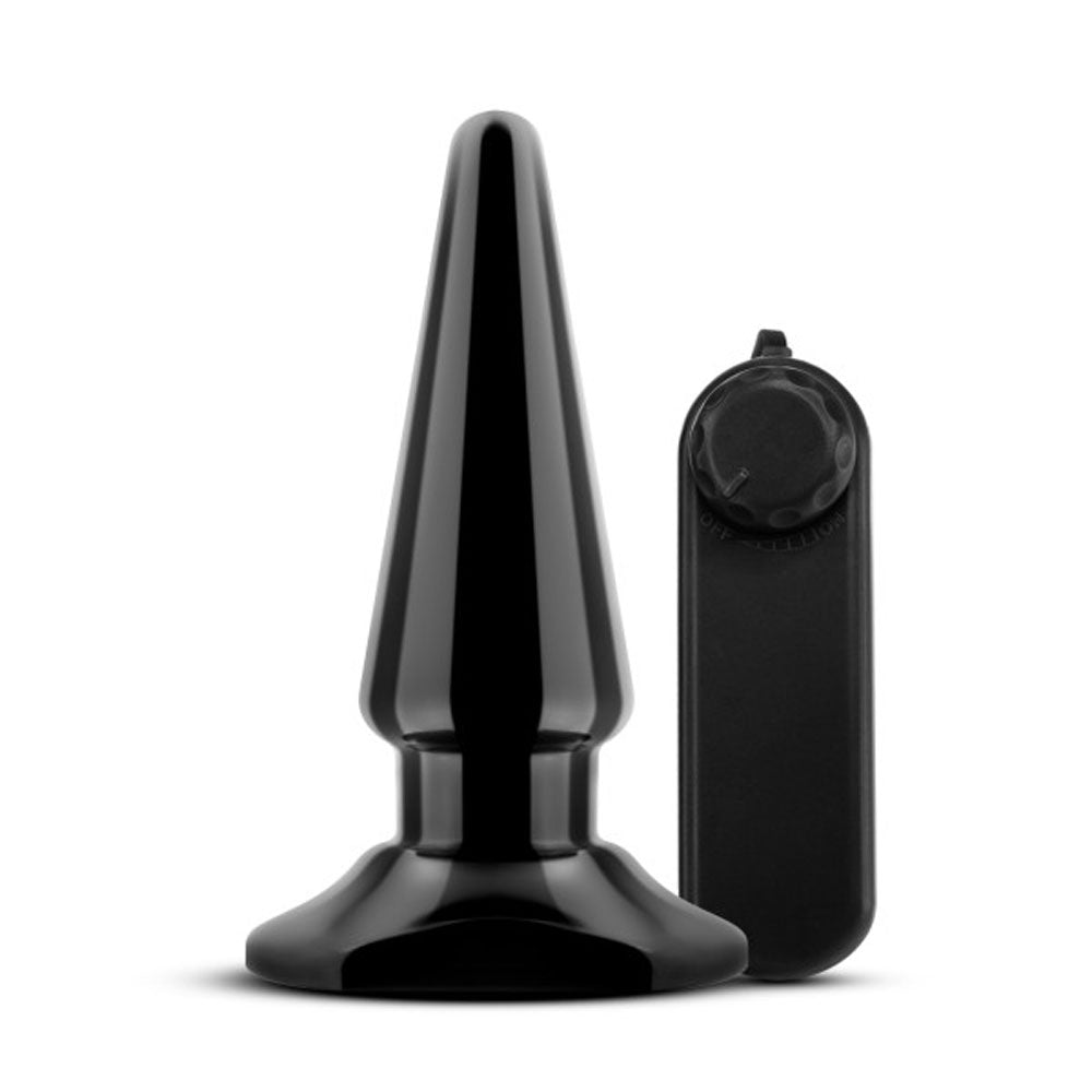 Anal Adventures - Basic Vibrating Anal Pleaser - Black BL-10605