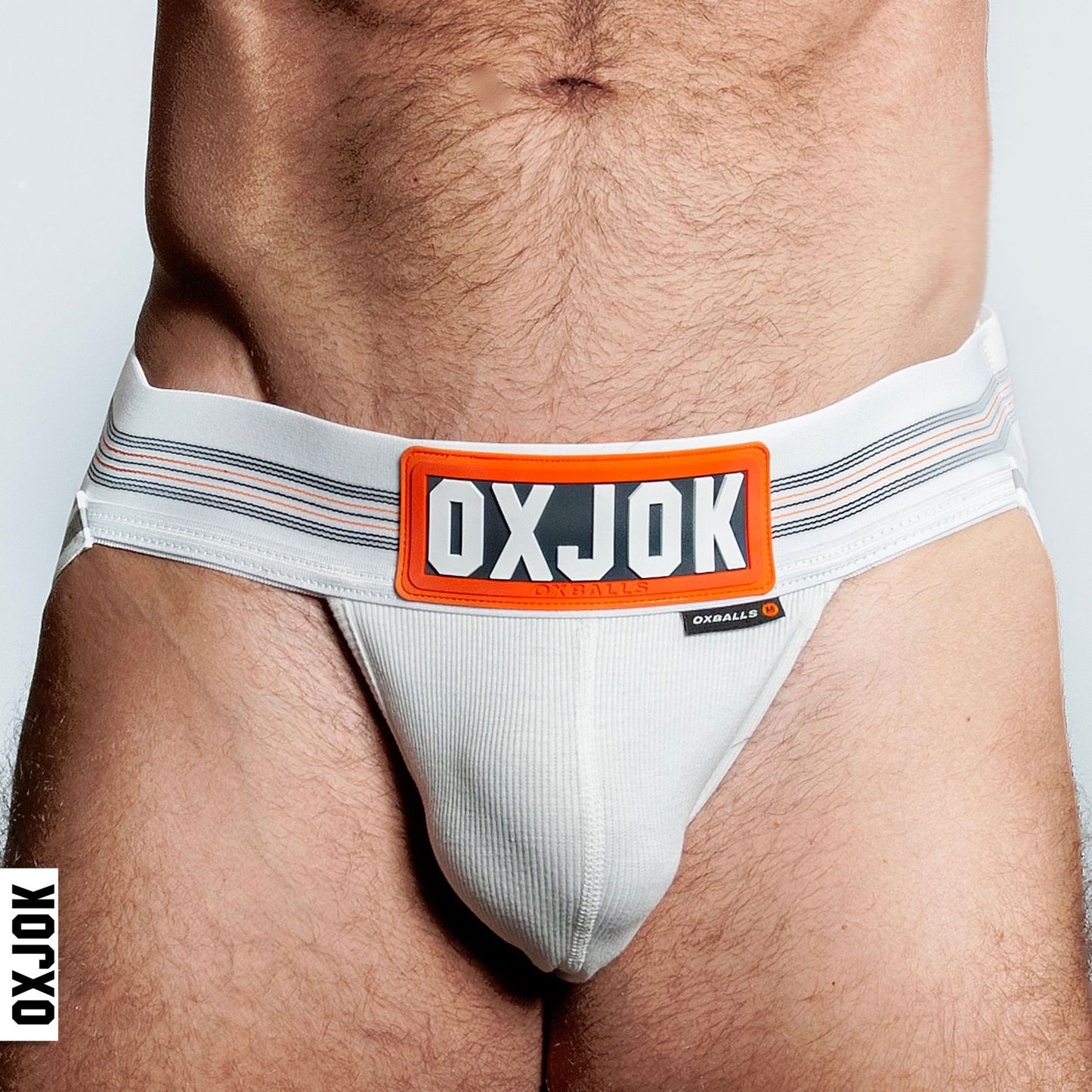 Slingjock Upthrust Slider-Strap Jock White Snow - Small OX-JOK-1000-WHT-S