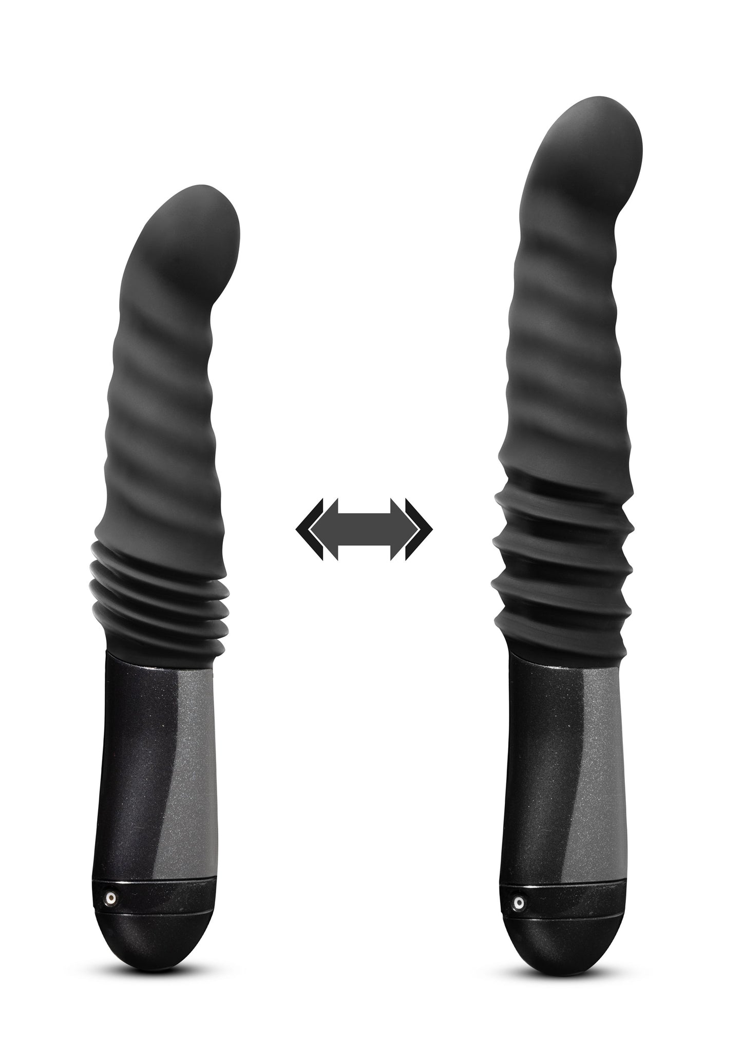 Temptasia - Lazarus - Thrusting Dildo - Black BL-29985