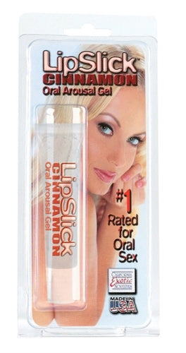 Lipslick Cinnamon Oral Arousal Gel - Clear Edible Warm and Tingly SE2240002