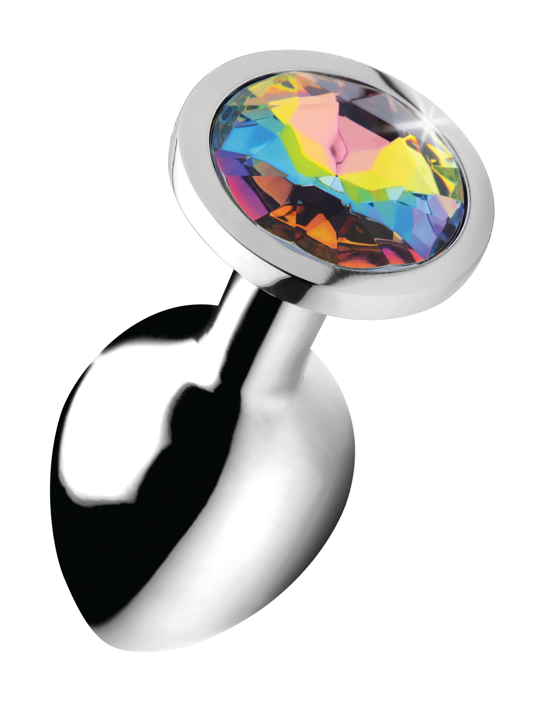 Rainbow Prism Gem Anal Plug - Medium BTYS-AG375-MED