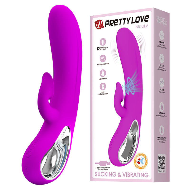 Pretty Love Nicola Sucking and Vibrating BI-014398