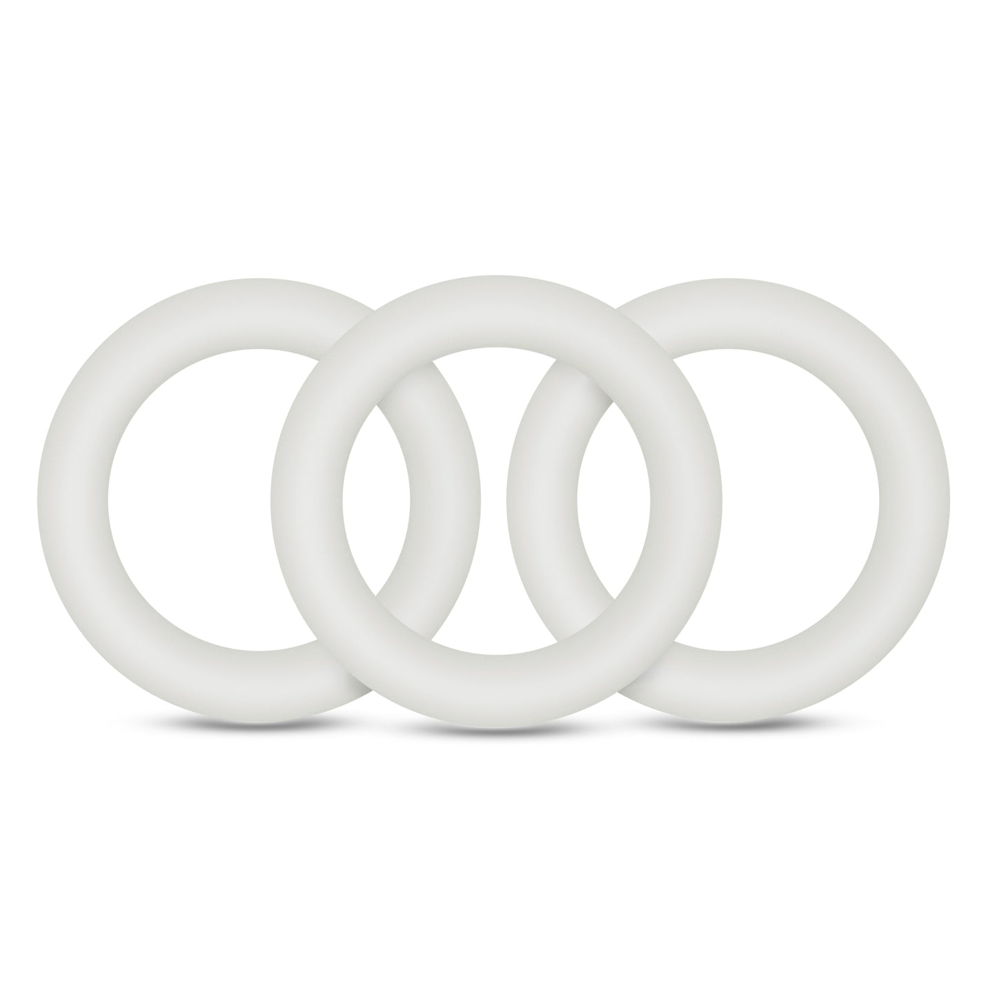 Performance - Vs2 Pure Premium Silicone Cockrings - Small - White BL-70819