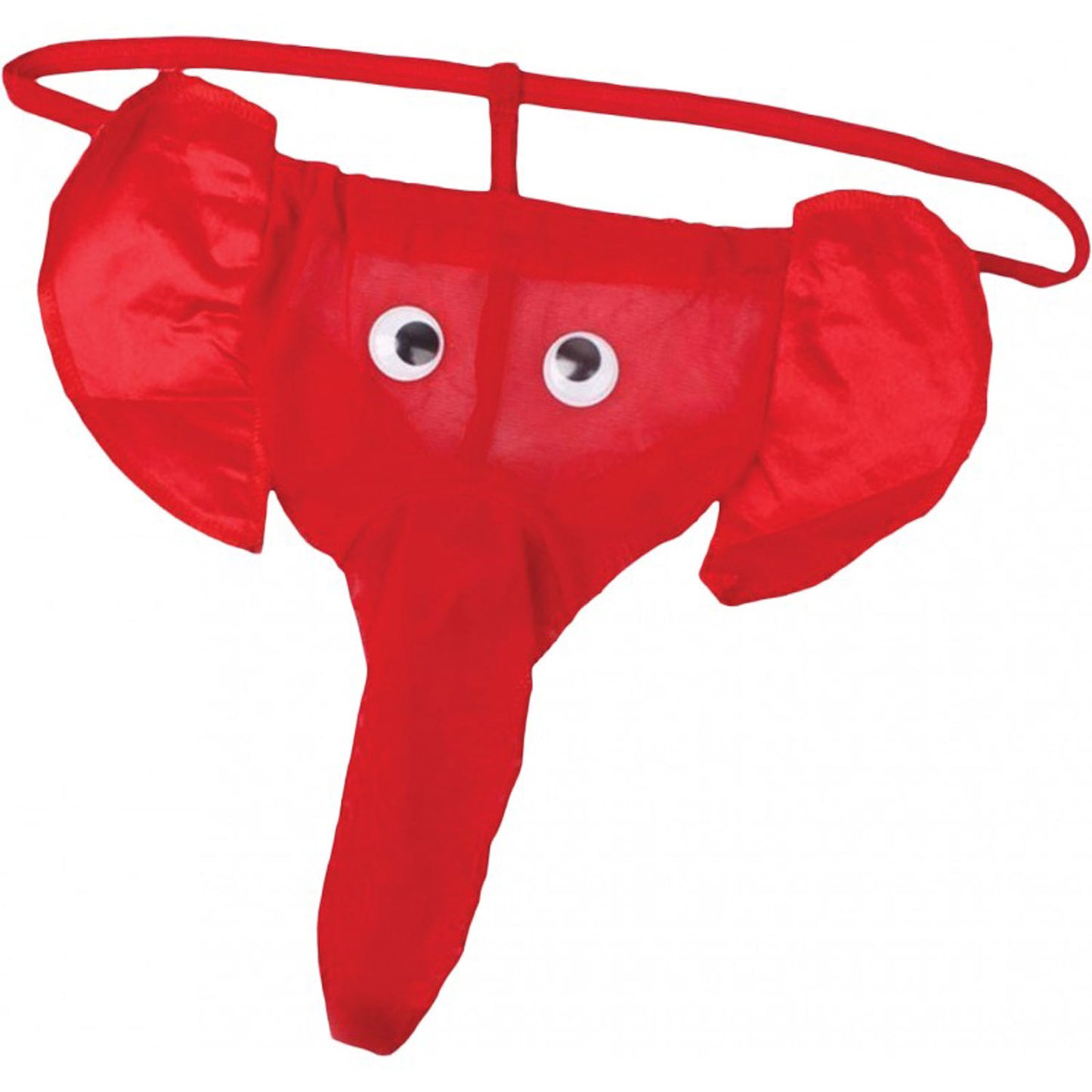 Elephant Thong - Red - One Size HTP3661