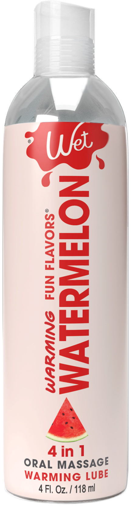 Warming Delights - Watermelon - Flavored Lube 4 Oz