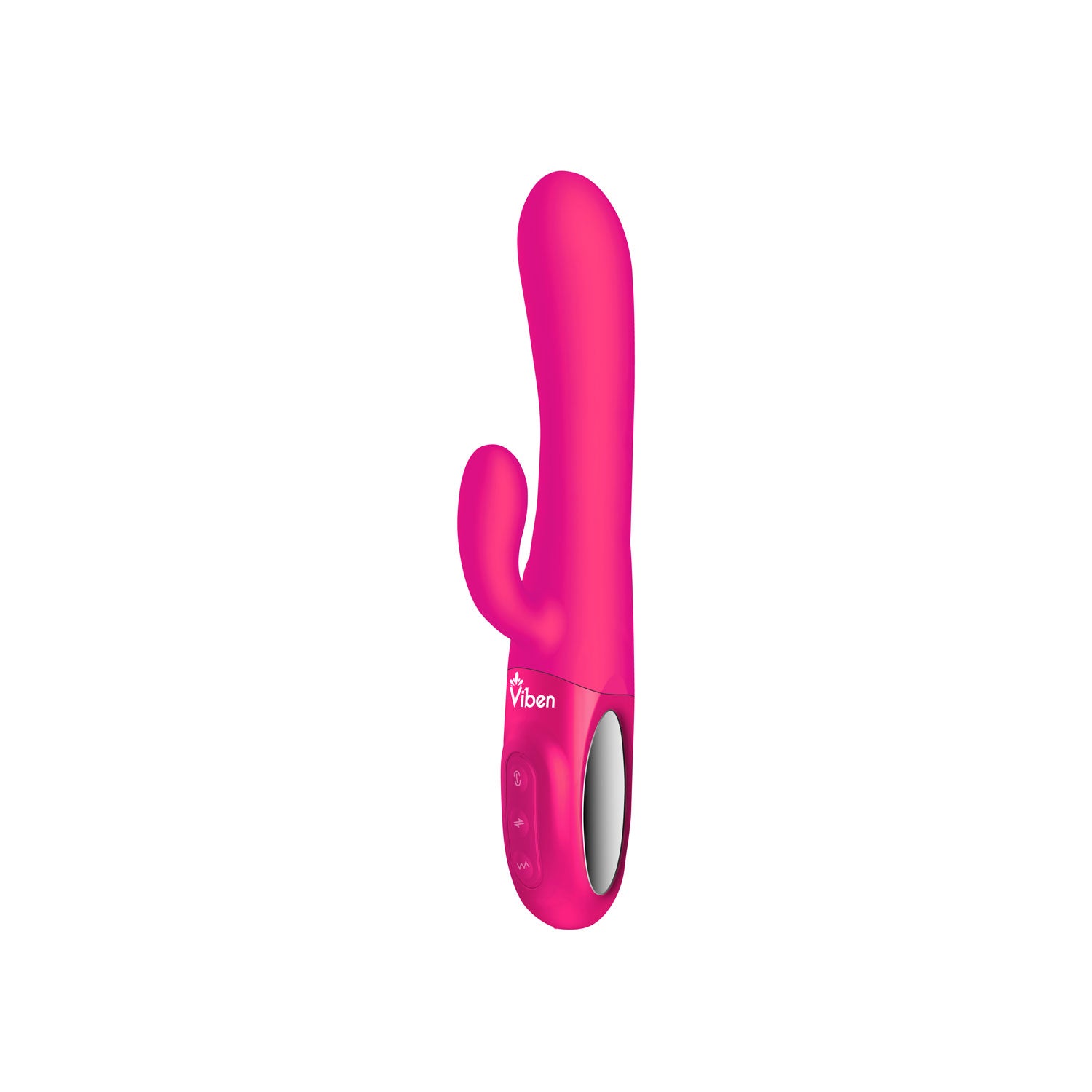 Hypnotic - Hot Pink - Thrusting Rabbit With Swinging Clitoral Stimulator VB-66107