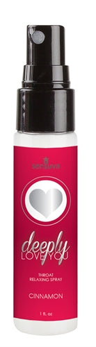 Deeply Love You Throat Relaxing Spray - Cinnamon  Roll - 1 Fl. Oz. SEN-VL493