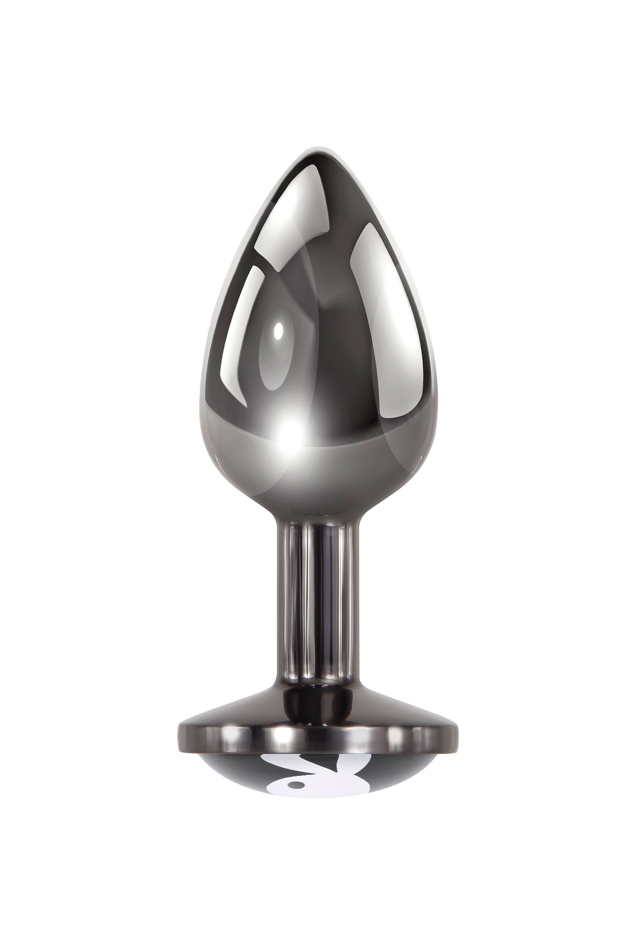 Playboy Pleasure - Tux - Small - Butt Plug - Hematite PB-BP-2475-2