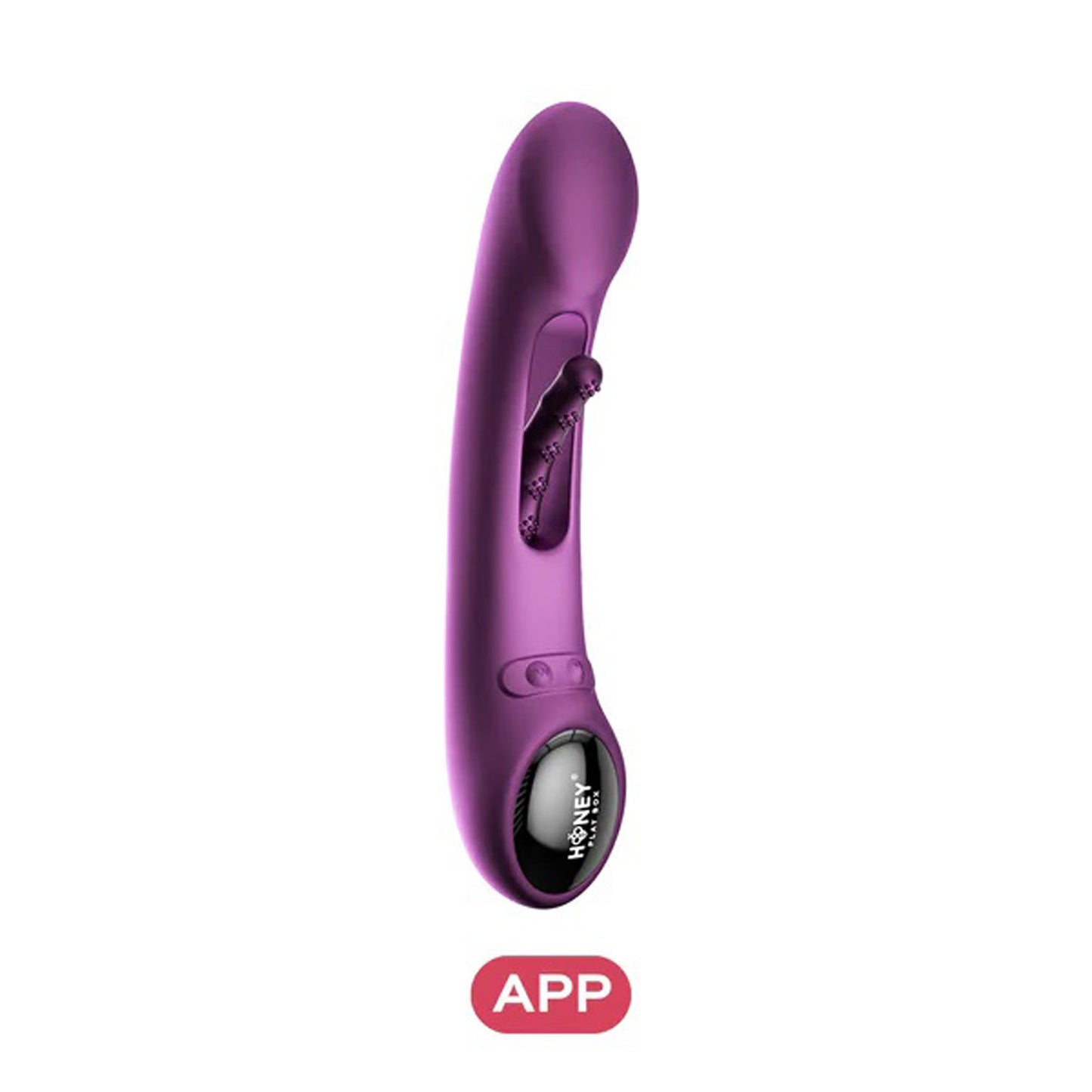 Tempo App-Controlled Tapping G-Spot Vibrator - Purple H-VS-57-985PU