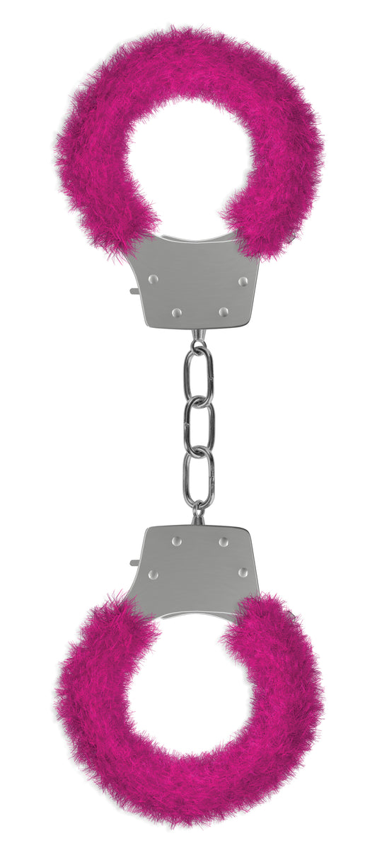 Pleasure Furry Handcuffs - Pink OU-OU004PNK
