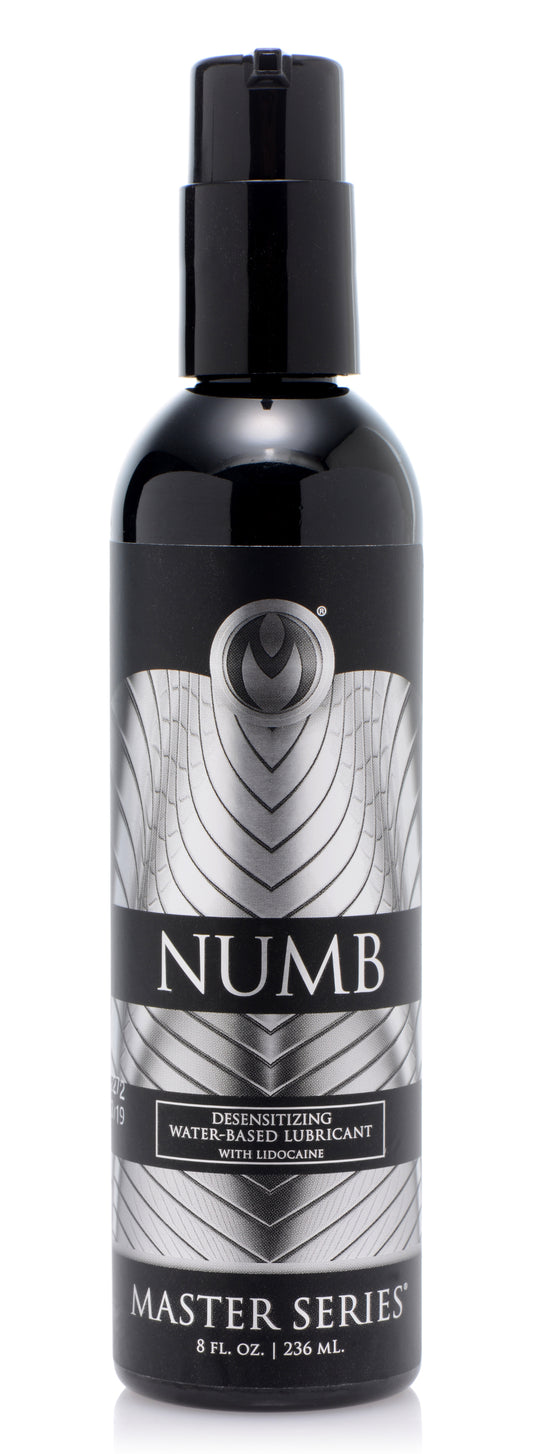 Numb Desensitizing Water Based Lubricant  - 8 Fl. Oz. / 236 ml MS-AE752